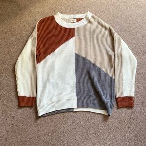 Block Color Sweater
